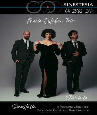 María Esteban Trio en Barcelona