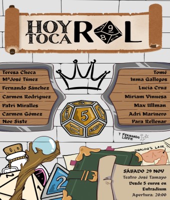 Hoy Toca Rol en Granada
