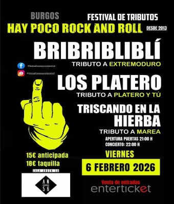 HAY POCO ROCK AND ROLL en Burgos
