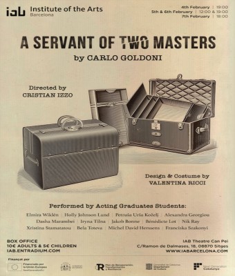 A Servant of Two Masters - IAB Acting Performance en Barcelona