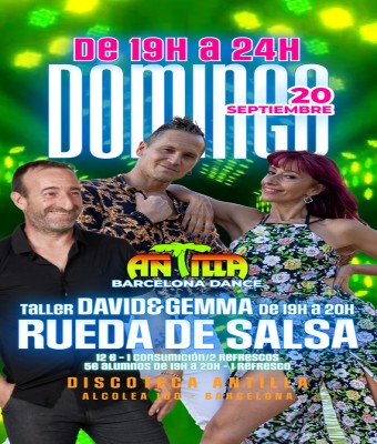 ANTILLA SALSA BARCELONA - DOMINGO 20 SEPT26