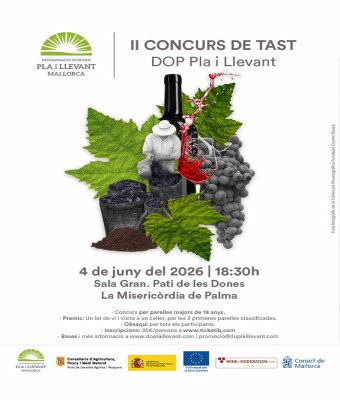II Concurs de tast de vins  DO Pla i Llevant en Balears, Illes