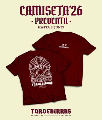 Camiseta Tordebirras 2026 en Valladolid