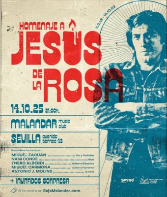 Homenaje a Jesús de la Rosa en Sevilla