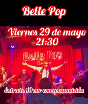 Reposados en la sala Belle Pop en Madrid