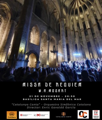 Requiem Mozart - Santa Maria del Mar en Barcelona