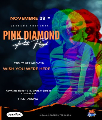 Pink Diamond - The sound of Pink Floyd en Barcelona