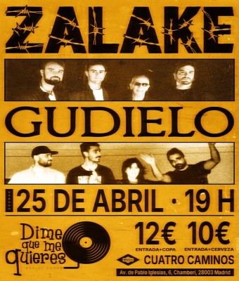Zalake + Gudielo en Madrid