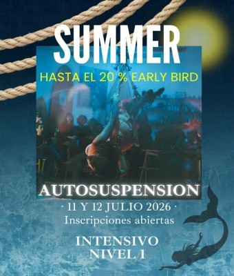 Intensivo de AutoSuspensión I por Aisha Cruz/Julio /Sala de Luz en Barcelona