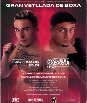 VELADA DE BOXEO 31 DE ENERO  en Girona