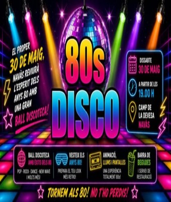 Disco 80 - Navàs en Barcelona