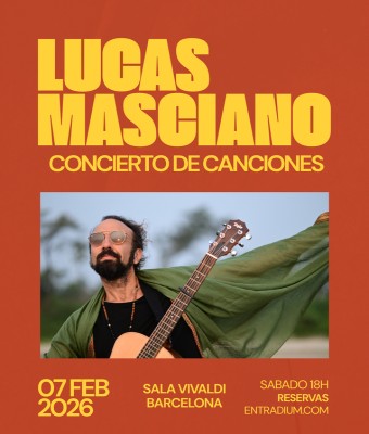 Lucas Masciano - canciones en Barcelona