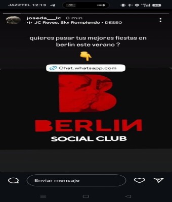 BERLÍN SOCIAL CLUB - 5 JUNIO en Almería