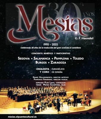 Mesías, J. F. Haendel "30 años de la traducción del gran oratorio al castellano" en Burgos