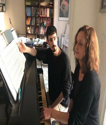 Hausmusik – David Aguilar i Elke Sanjosé en Barcelona