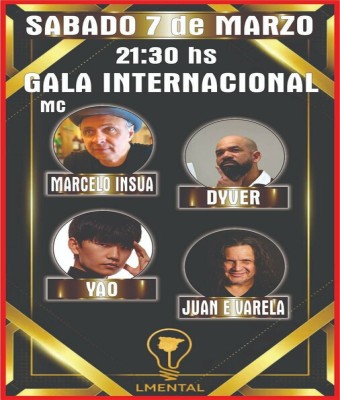 Gala L Mental Convention 7 Marzo ( Encuentro de Mentalismo) en Madrid