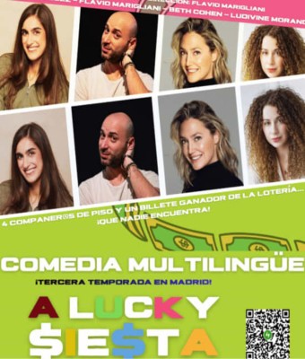 Una siesta con suerte - A lucky siesta - Teatro multilingüe en Madrid