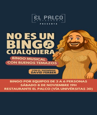 Bingo musical  Con los mejores temazos V.6 en Zaragoza