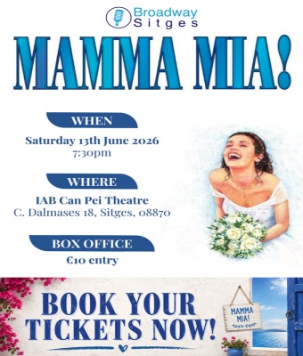 MAMMA MIA! - Amateur adult Broadway Sitges production en Barcelona