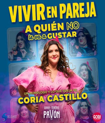 ¡Vivir en Pareja! Show de comedia de Coria Castillo en Madrid