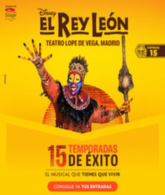 El Rey León, el musical en MADRID