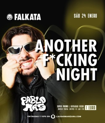 FALKATA X PABLO MAS - 24 DE ENERO en Valencia
