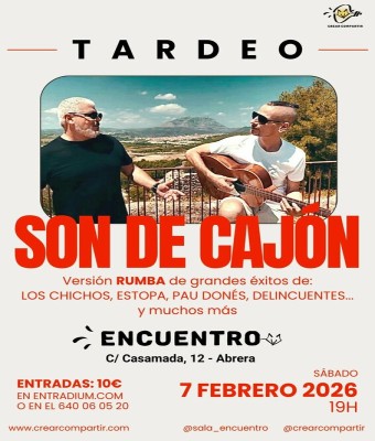 SON DE CAJÓN - TARDEO en Barcelona