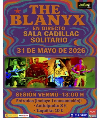 The Blanyx - Tributo pop-rock español e internacional en Madrid