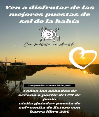 ESTERO NATURAL: ATARDECERES DE ESTEROS en Cádiz