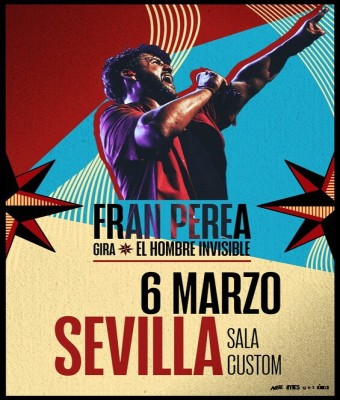 Fran Perea “El hombre invisible” en Sevilla