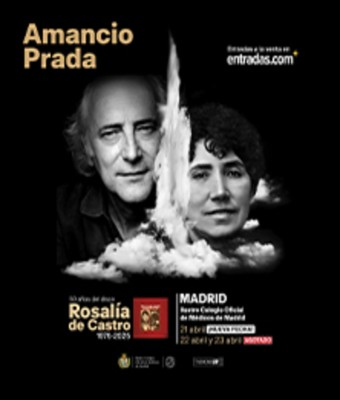 Amancio Prada 50 Años Rosalía de Castro en MADRID