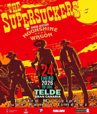 SUPERSUCKERS + BANDA INVITADA MOONSHINE WAGON en Gran Canaria