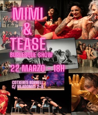 Mimi&Tease Burlesque Show en Barcelona