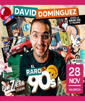 David Domínguez - El raro de los 90s en Valencia