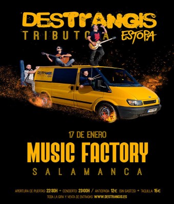 Destrangis - Tributo a Estopa en Music Factory Salamanca