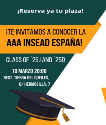 Cena con MBAs 25J y 25D en MADRID