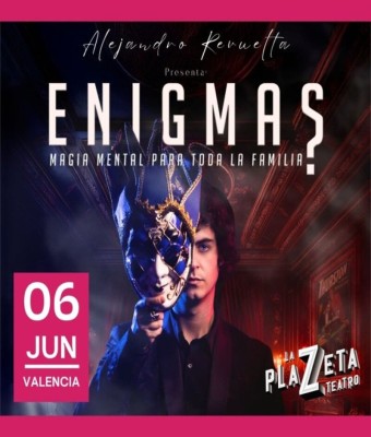 Enigmas- Alejandro Revuelta en Valencia