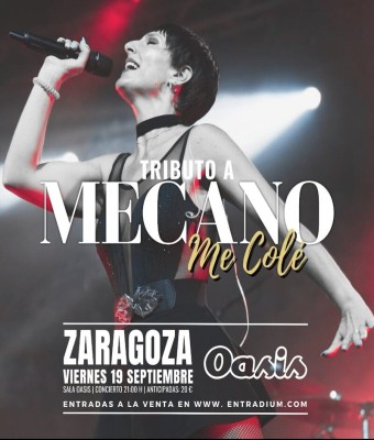 Me Colé ( Tributo a Mecano) en Sala Oasis -Zaragoza 