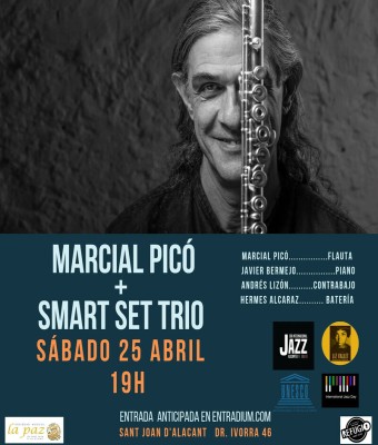 LIVE JAZZ SESSION - Marcial Picó y Smart Set Trío en Alicante/Alacant