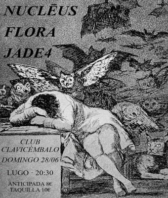 Concierto: Nucleus + Flora + Jade4 en Lugo