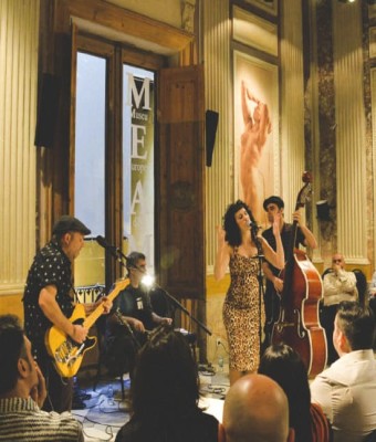 Friday's Blues y visita al MEAM, el Museo Europeo de Arte Moderno en Barcelona