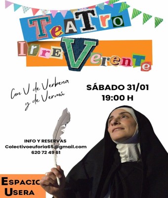 Comedia IrreVerente, con V de Verbena y de Vermú en Madrid
