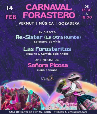 Carnaval Forastero en Barcelona