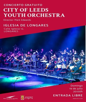 Concierto Gratuito  CITY OF LEEDS YOUTH ORCHESTRA  Longares en Zaragoza