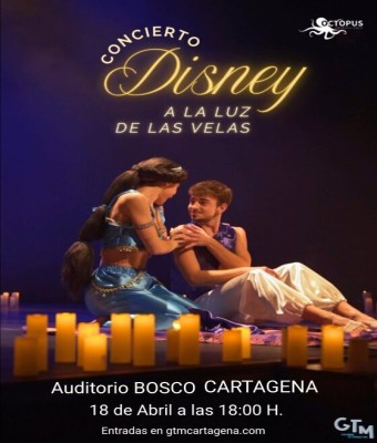 DISNEY A LA LUZ DE LAS VELAS EN CARTAGENA en Murcia
