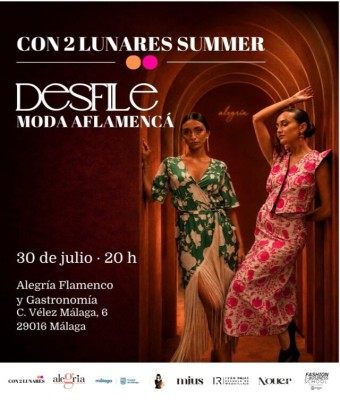 DESFILE "MALAGA AFLAMENCÁ" by CON2LUNARES en Málaga