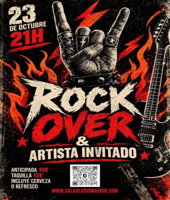 Rock Over & Artista invitado en Madrid