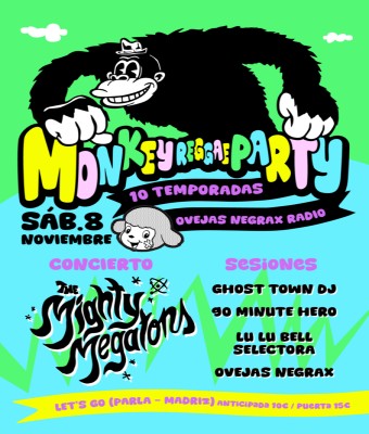 Monkey Reggae Party  en Madrid