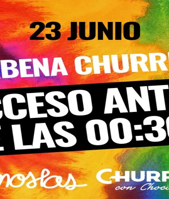 CHURROS CON CHOCOLATE / SOMOSLAS - Especial Verbena de Sant Joan en Barcelona