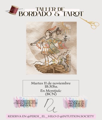 Taller de Bordado & Tarot en Barcelona